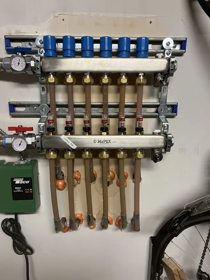 Plumber performing Water Heater Repair at a residential property in Central Gardens